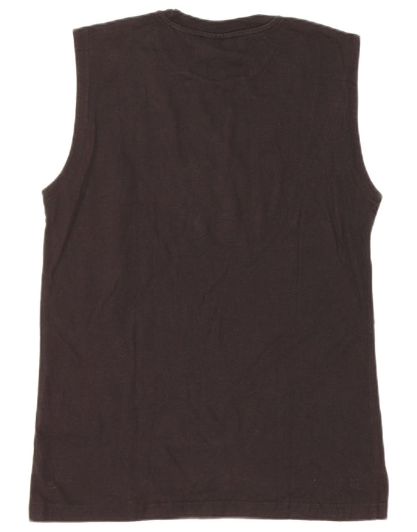 Vestă Champion Womens Top UK 12 Medium Black Bumbac