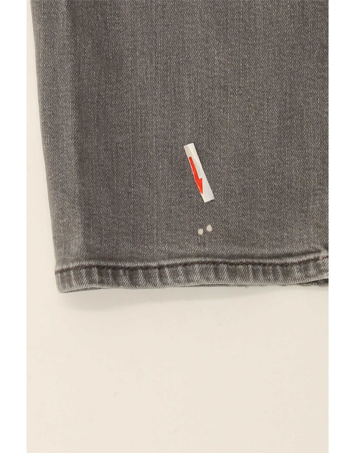 Lee Mens Modern Series Straight Jeans W36 L32 Grey Cotton