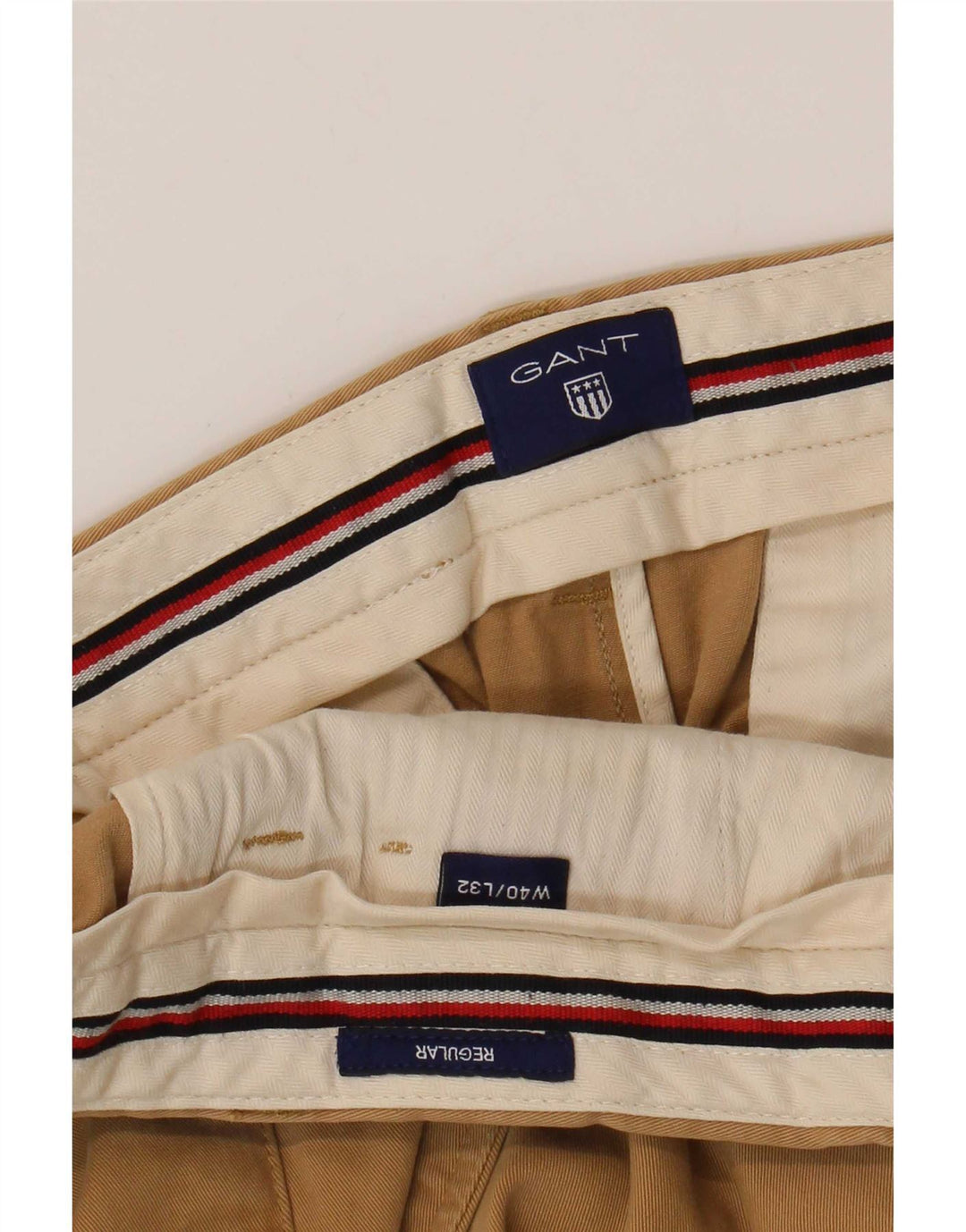 Spodnie męskie Gant Regular Chino W40 L32 Beżowe