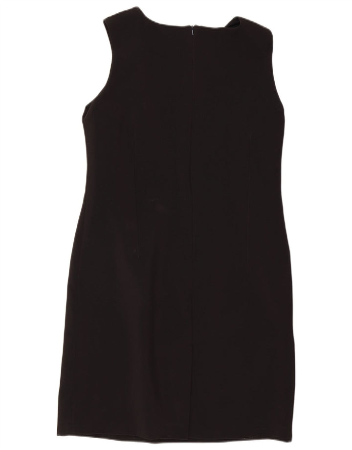 ST. BERNARD Womens Classic Sleeveless Sheath Dress UK 14 Medium Black