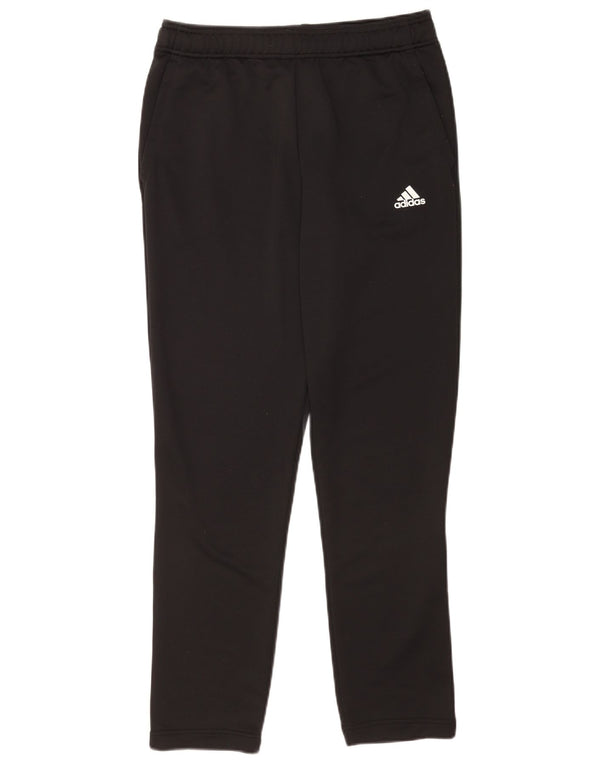 Adidas Pantalones de chándal para hombre UK 40/42 Medium Negro Poliéster