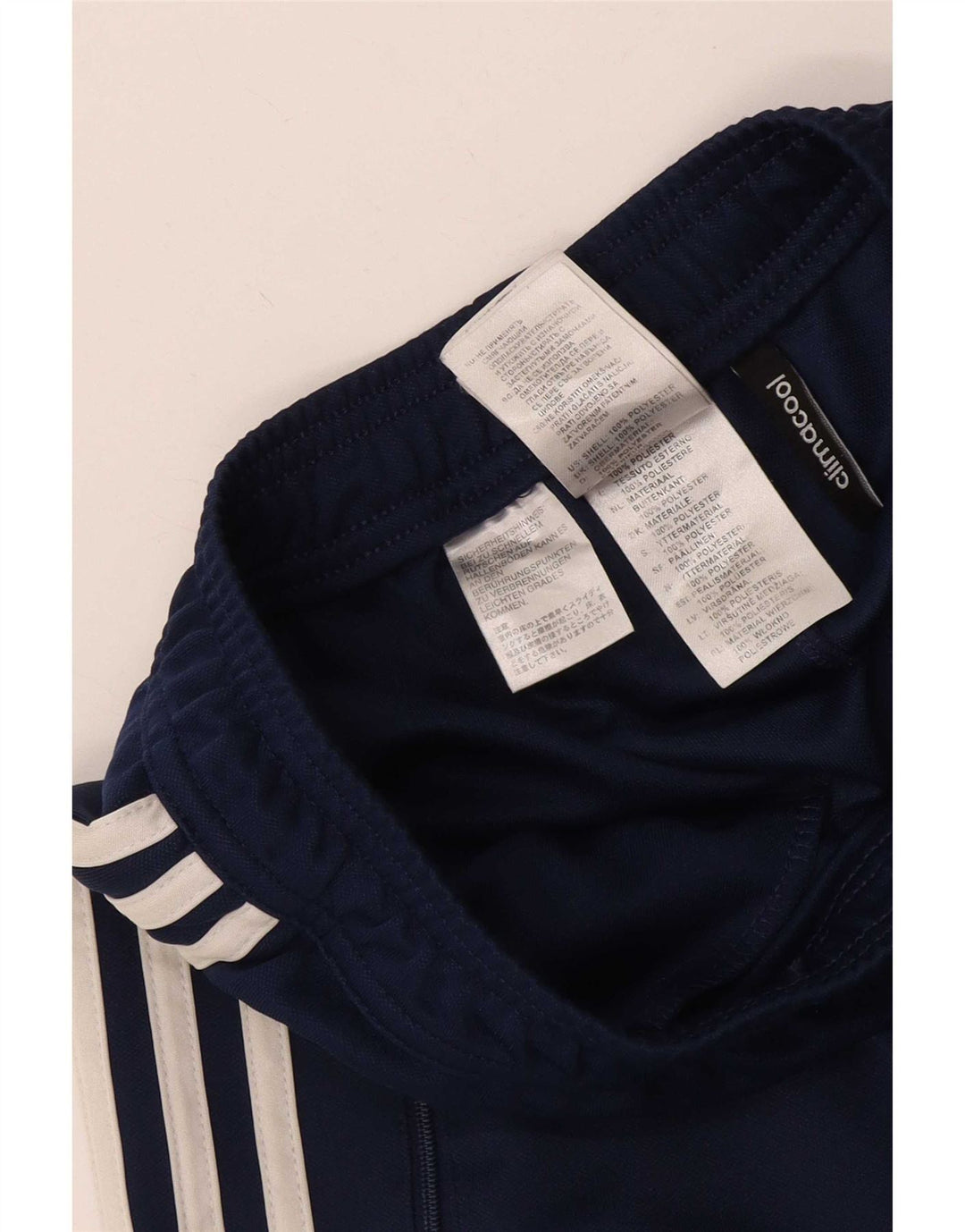 Adidas Herre Climacool Træningsdragt Bukser XS Marineblå Colourblock Polyester