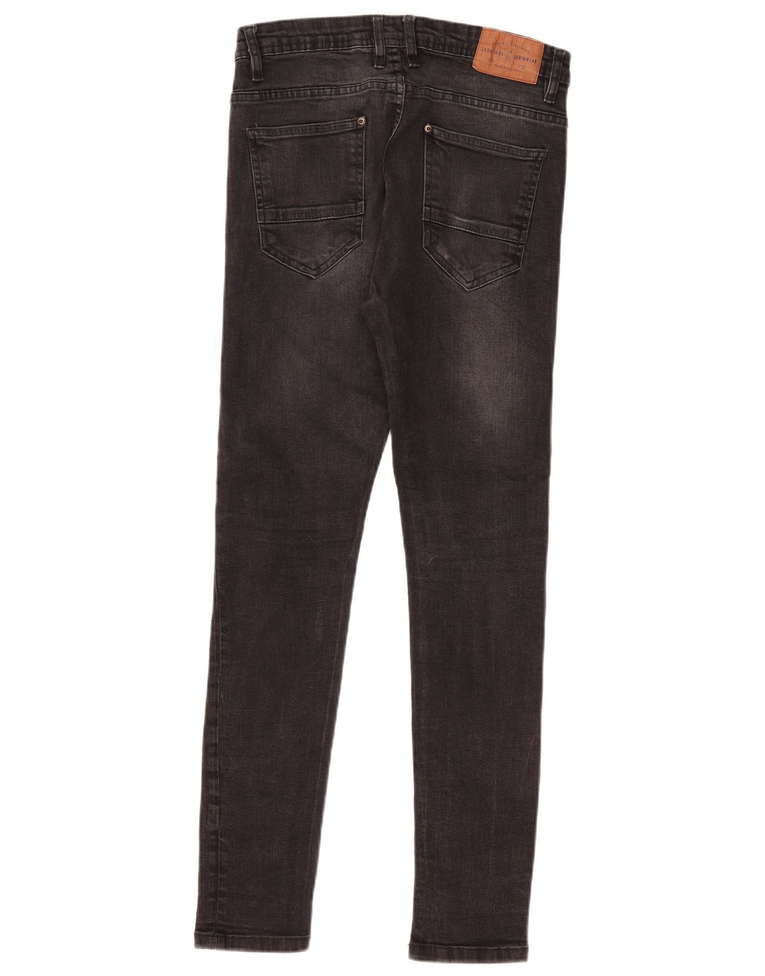 Zara Mens Slim Jeans EU 40 Medium W31 L30 Black