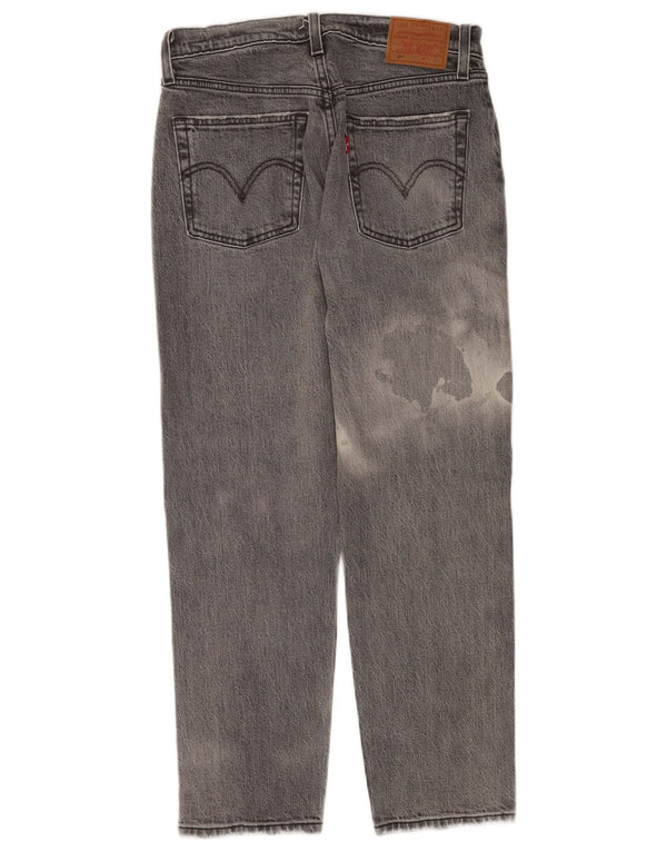 Женские прямые джинсы Levi's 501 W27 L26, серый хлопок