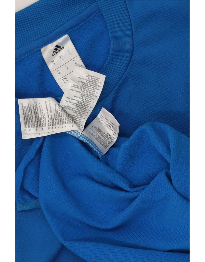 Adidas pentru bărbați Climawarm Top cu mânecă lungă poliester albastru mediu