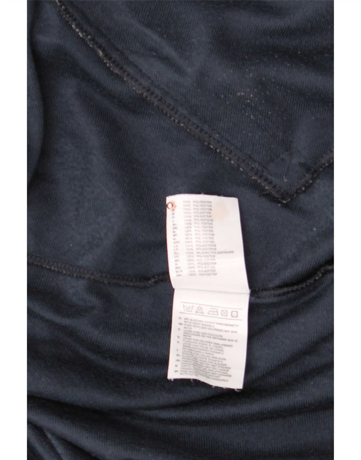 Adidas Mens Tracksuit Top Jacket UK 42/44 Large Navy Blue Polyester