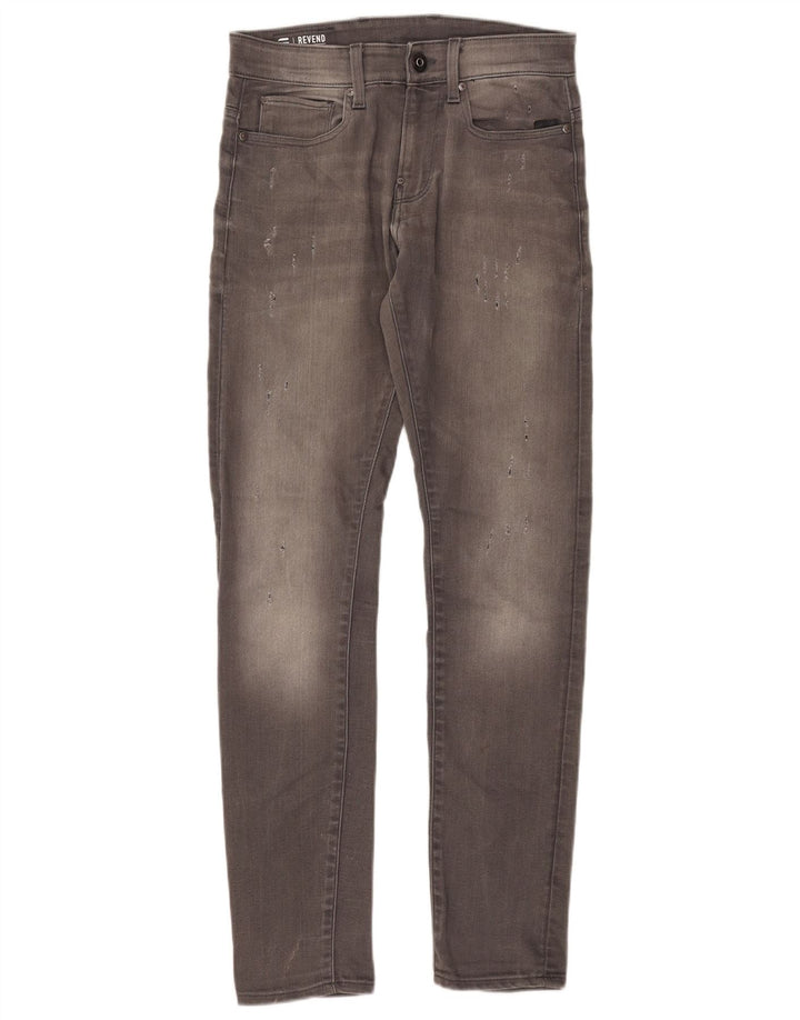 G-Star Mens Revend Slim Jeans W30 L31 Grey