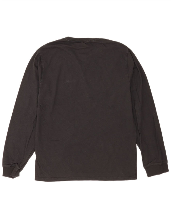 Męski standardowy top Levi's z długim rękawem, średnio czarny, bawełniany