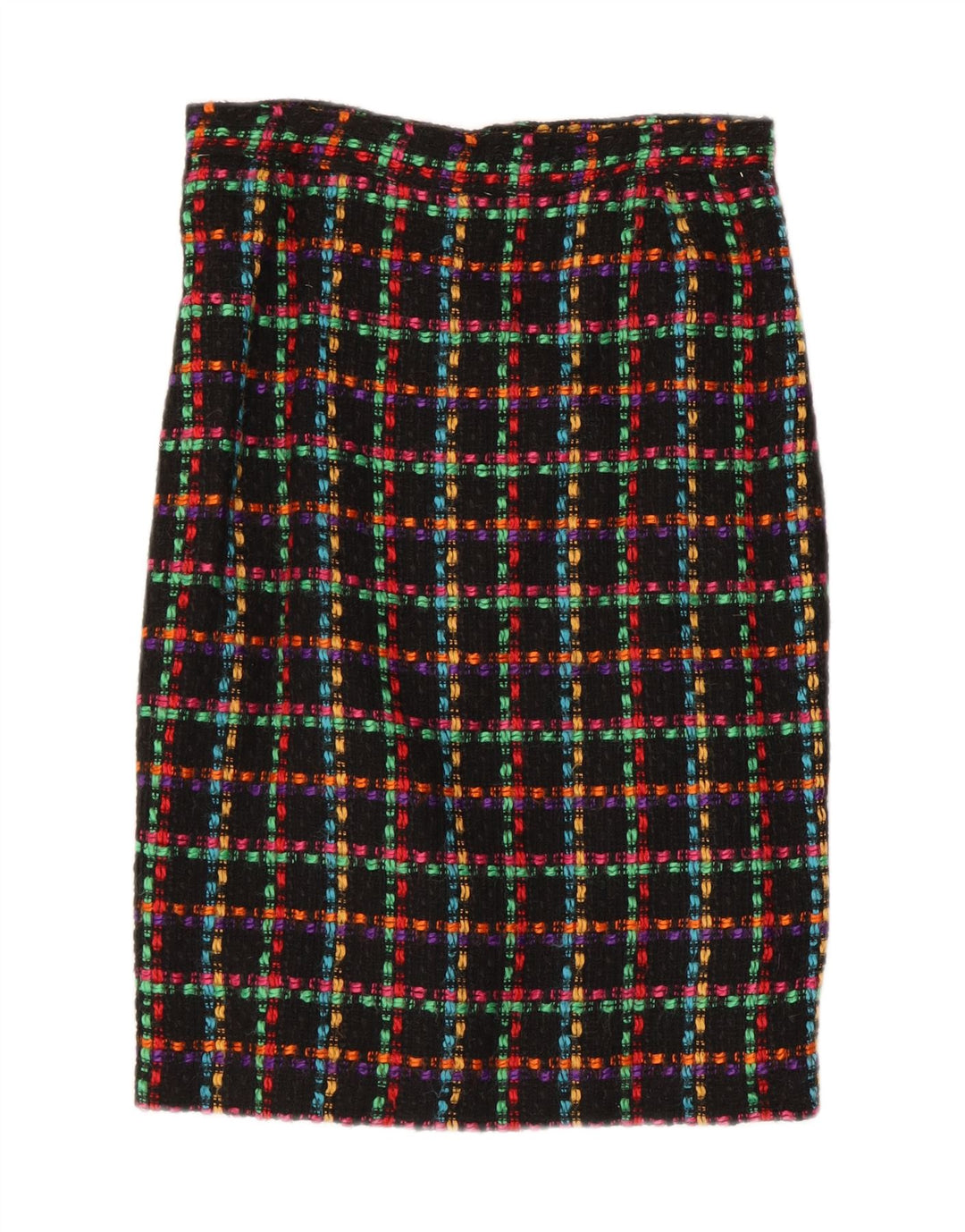 NADIA Damski 2-częściowy zestaw spódnic UK 14 Medium W28 w wielobarwną kratkę