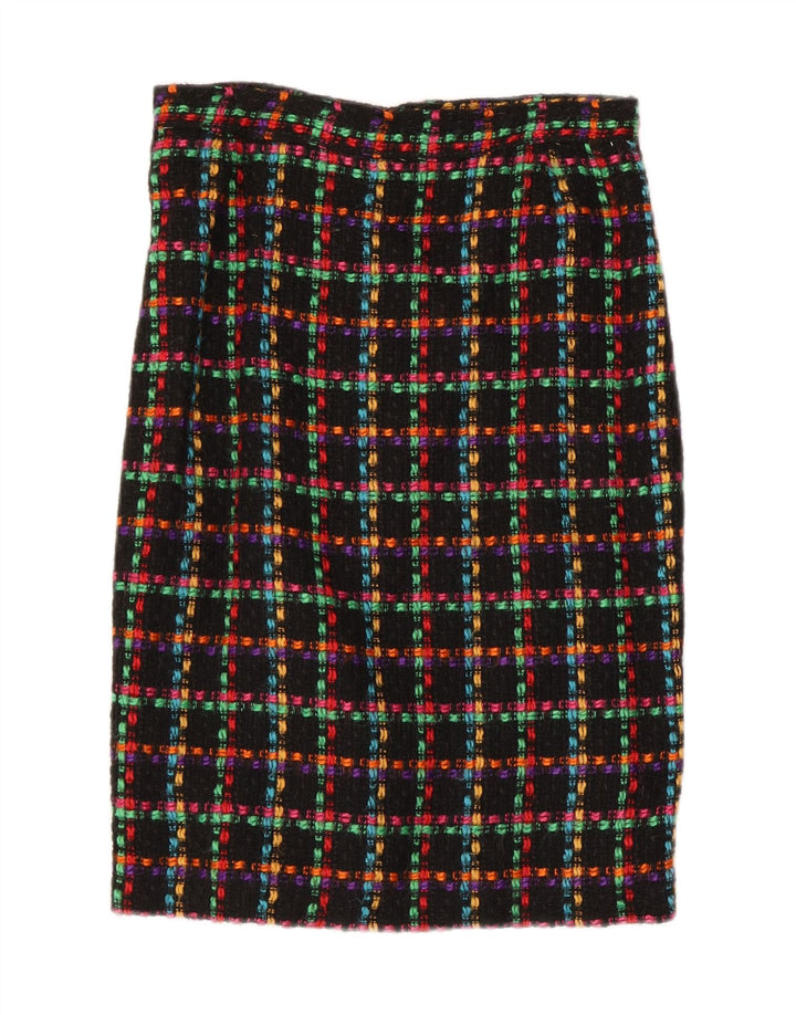 NADIA Damski 2-częściowy zestaw spódnic UK 14 Medium W28 w wielobarwną kratkę