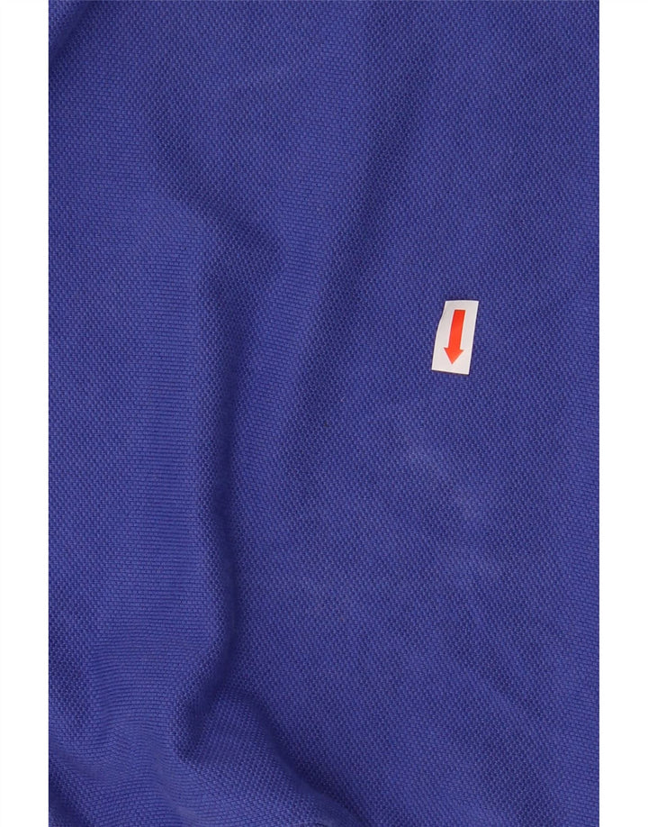 TOMMY HILFIGER Mens Polo Shirt Small Blue Cotton