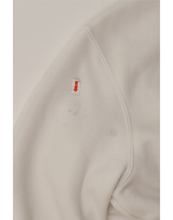CARHARTT Mens Graphic Sweatshirt Jumper XS White Cotton