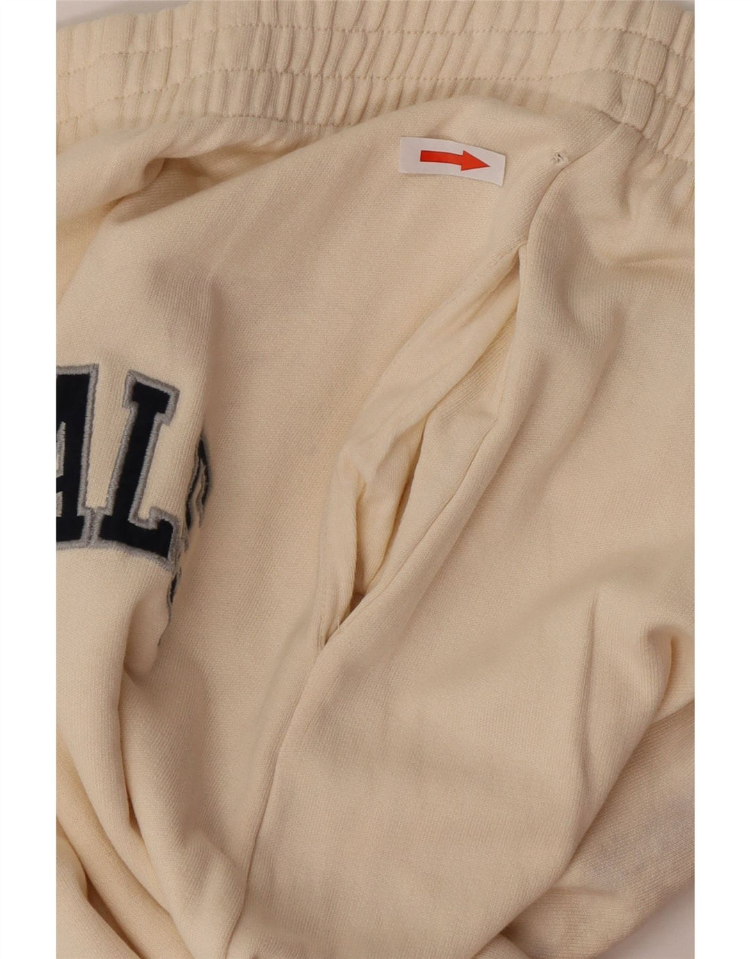 Zara Womens Tracksuit Trousers Joggers UK 12 Medium Off White