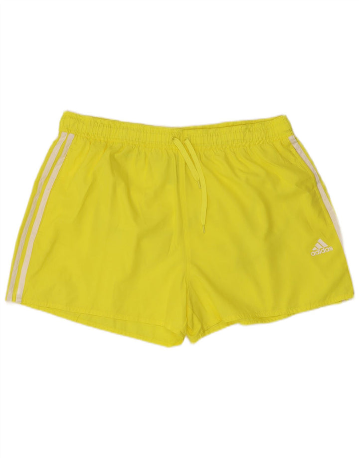 Adidas Mens Sport Shorts XL  Yellow Polyester