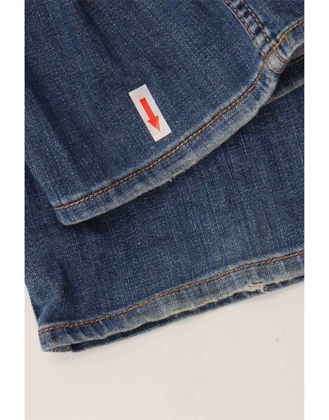 Calvin Klein Mens Straight Jeans W31 L30 Blue Cotton