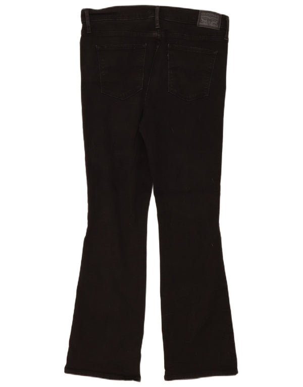 Levi's Donna 315 Shaping Bootcut Jeans W32 L30 Cotone Nero