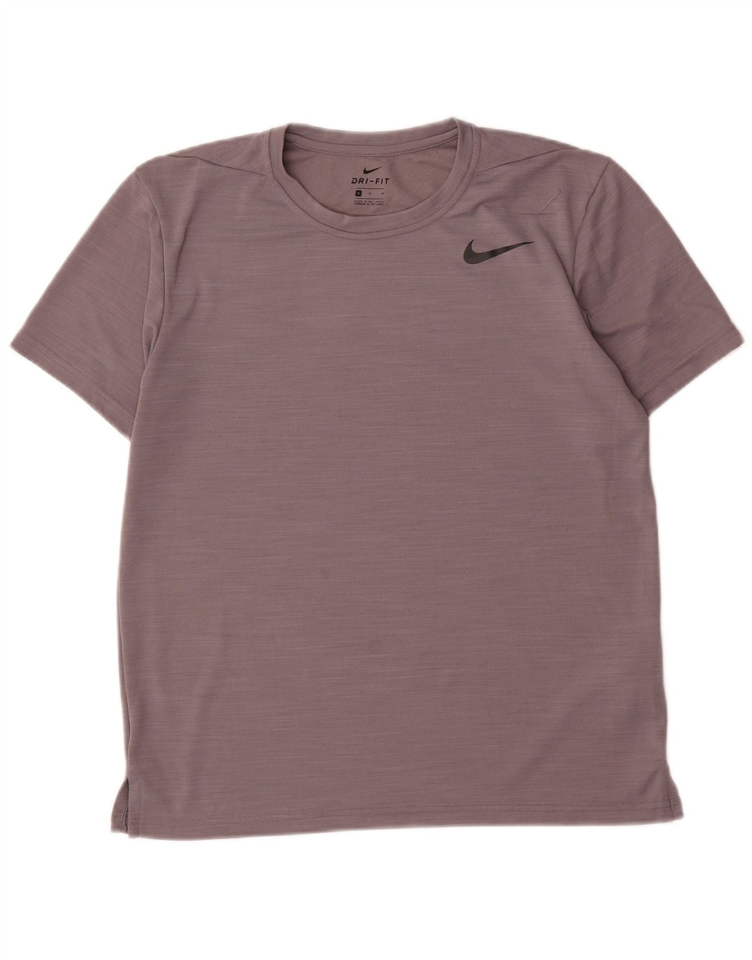 Nike Mens T-Shirt Top Medium Grey Polyester