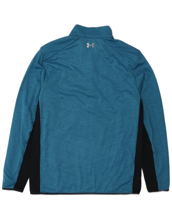 Maglietta Under Armour da uomo Cold Gear, vestibilità ampia, manica lunga, blu medio