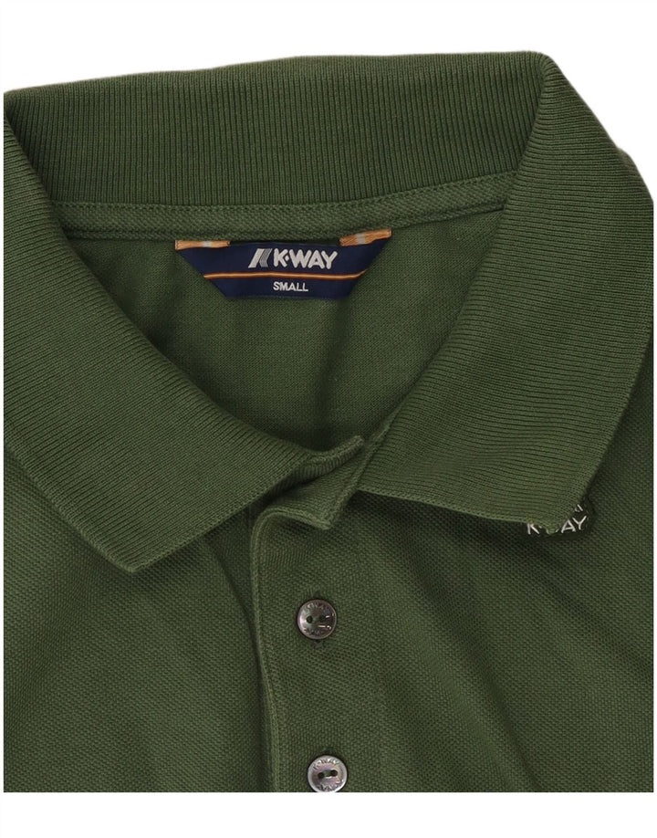 K-Way Herren Poloshirt Small Khaki