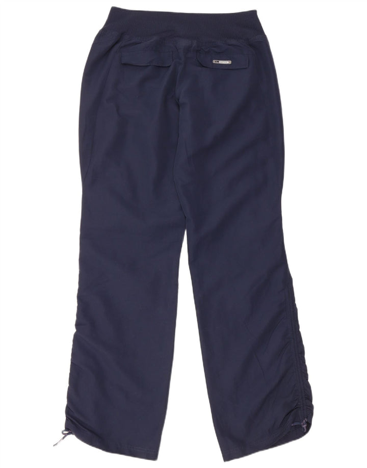 PUMA Womens Tracksuit Trousers UK 12 Medium  Navy Blue Polyester