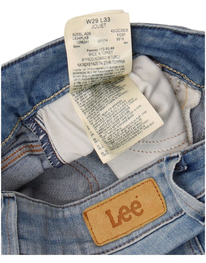 Lee Womens Joliet Bootcut Jeans W29 L33 Blue Cotton