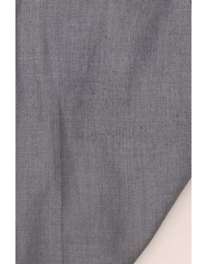 Gerade Herren-Anzughose von Marks & Spencer, W38, L29, Blau, Polyester
