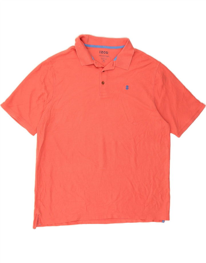 IZOD Mens Polo Shirt 2XL Orange Vintage Izod and Second-Hand Izod from Messina Hembry 