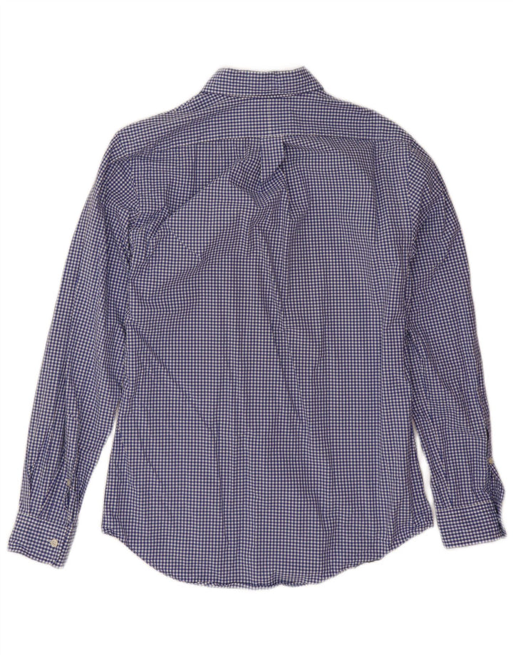 Ralph Lauren Chemise Slim Fit Homme Bleu Moyen Vichy Coton