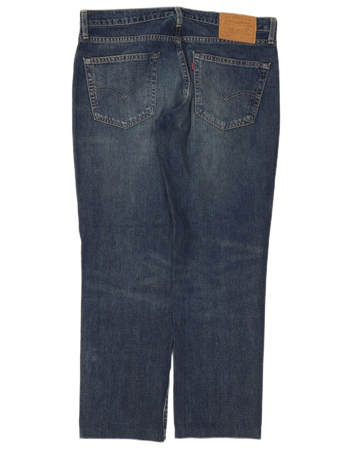 Levi's Mens 511 Slim Jeans W33 L28 Blue Cotton