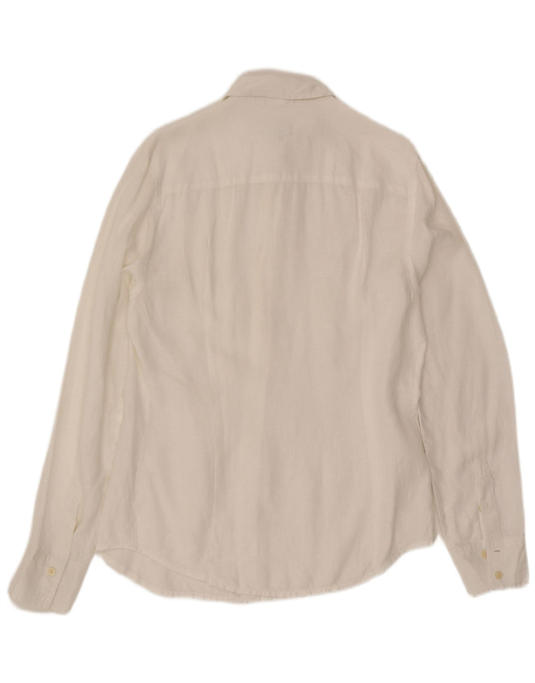 Calvin Klein Jeans Mens Shirt Medium White Linen