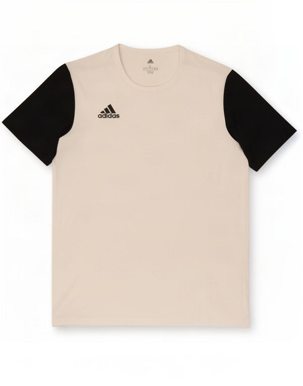 Adidas Mens Climalite T-Shirt Top Large White Colourblock
