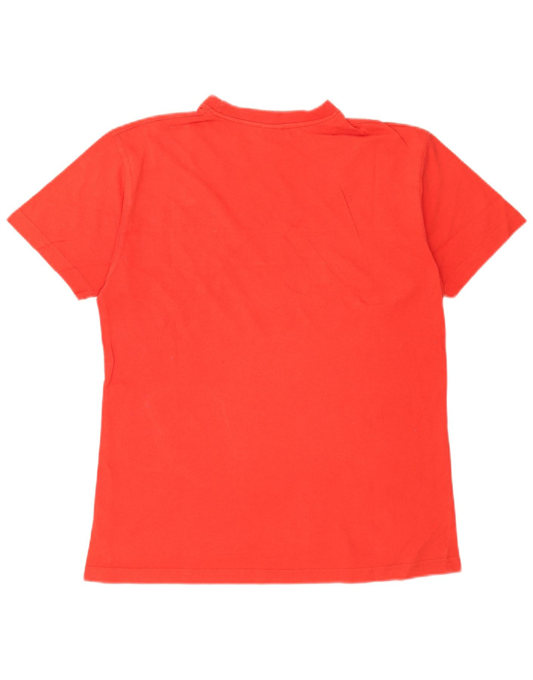 Reebok Herre T-Shirt Top Lille Rød Bomuld