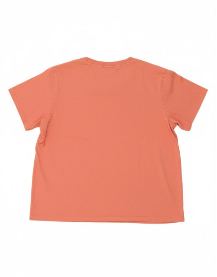 Camiseta feminina LEVI'S UK 18 XL algodão rosa
