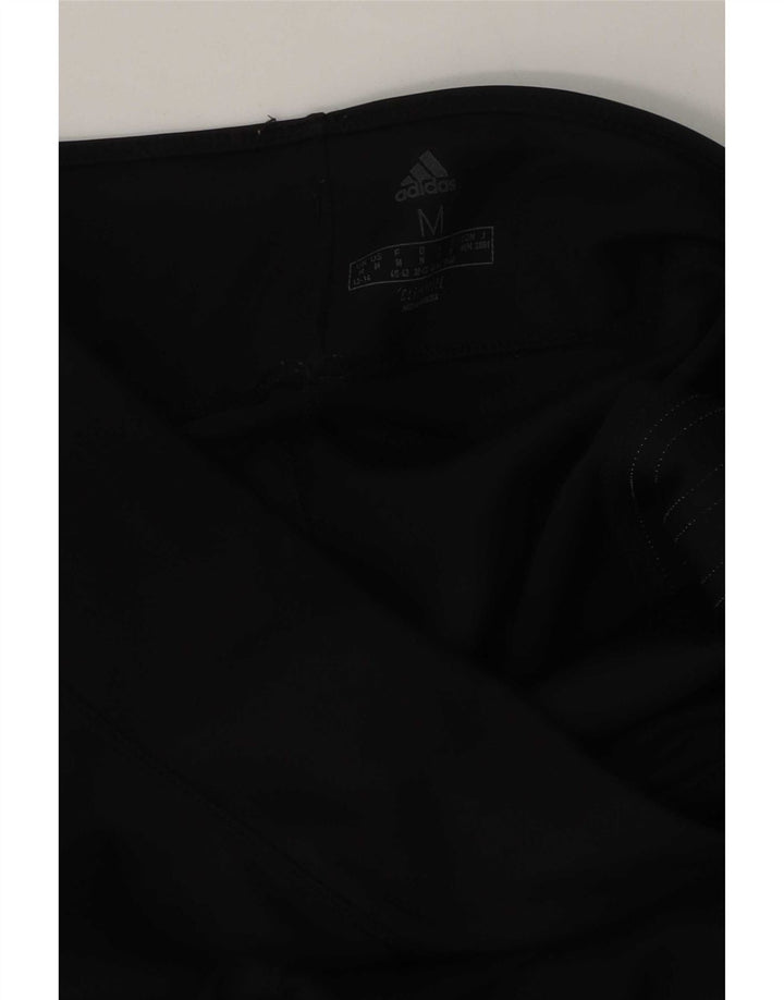 Adidas Womens Climalite Capri Leggings UK 12/14 Medium Black