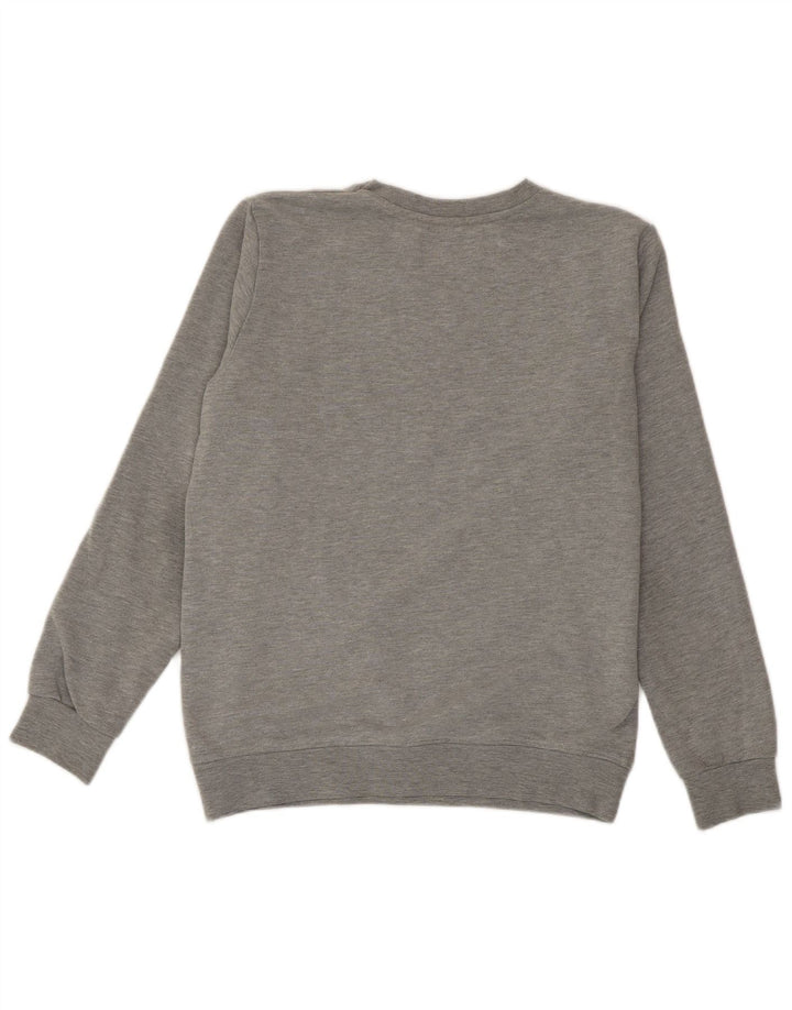 Pyrex Sweat-shirt graphique pour femme UK 10 Petit coton gris