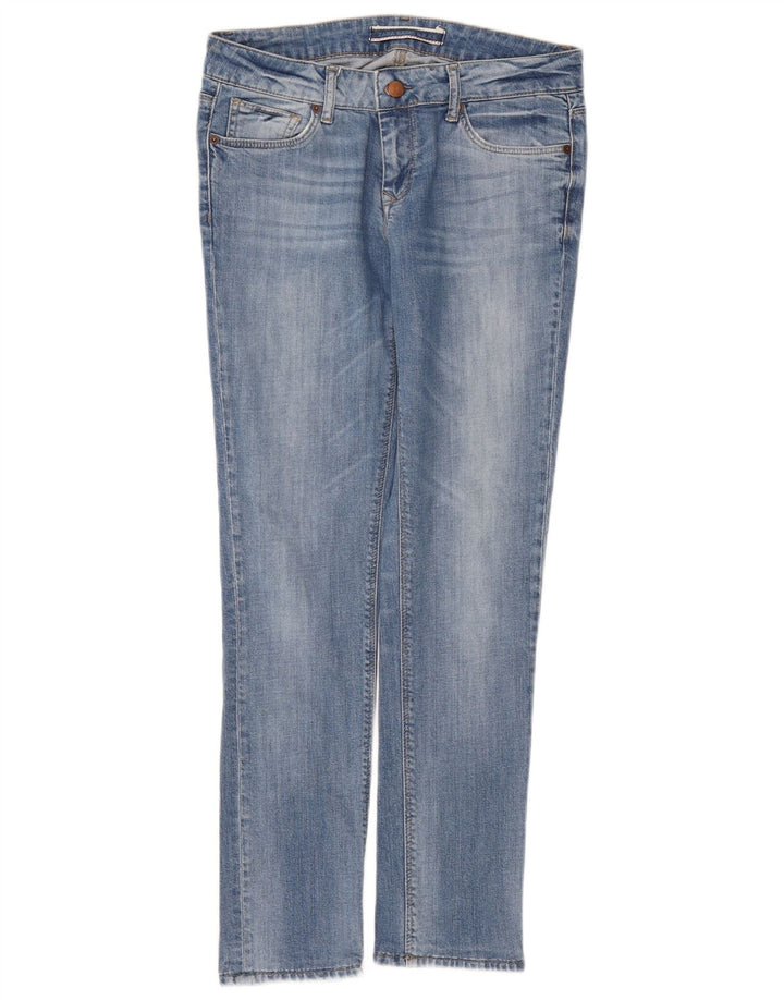 Zara Dame Slim Jeans EU 40 Medium W30 L29 Blå Bomuld