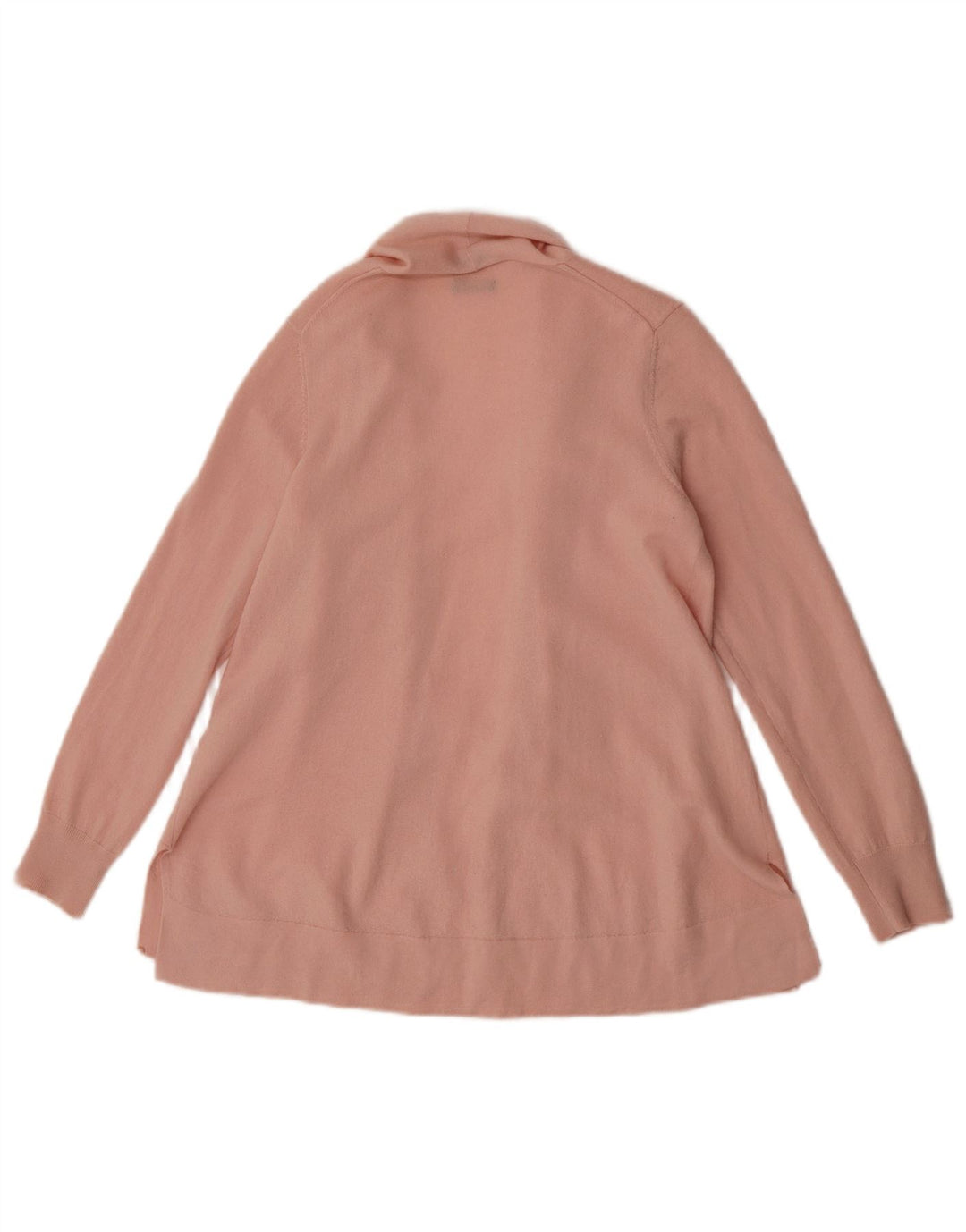 Massimo Dutti Γυναικείο ανοιχτό πουλόβερ ζακέτα UK 12 Medium Pink