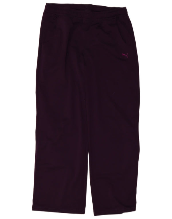 Puma Træningsdragtsbukser til kvinder UK 12 Medium Lilla Polyester