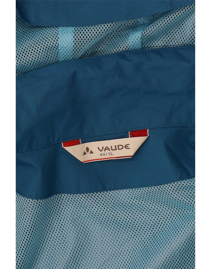 Vaude ženska kišna jakna s kapuljačom EU 44 XL plava