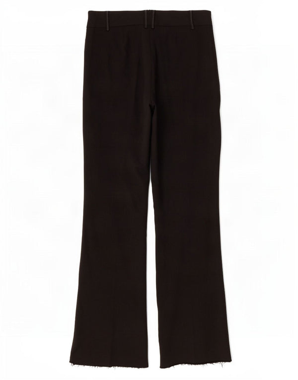 Max & Co. Womens Bootcut Suit Trousers UK 6 XS W30 L33 Black Polyester