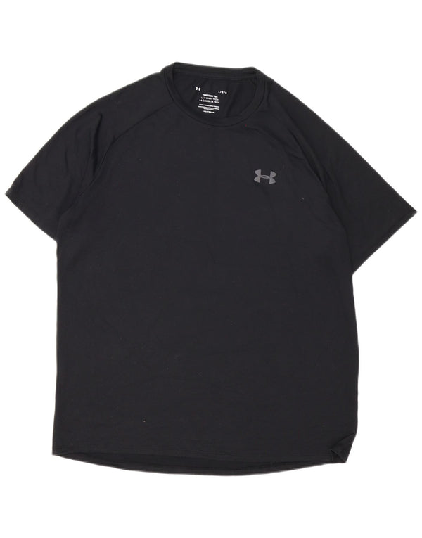 Under Armour Ανδρικό T-Shirt Heat Gear Top Large Μαύρο
