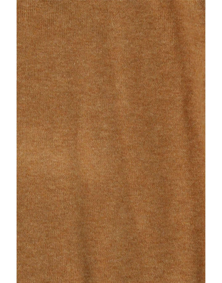 MASSIMO DUTTI Mens Crew Neck Jumper Sweater Medium Brown Cotton Vintage Massimo Dutti and Second-Hand Massimo Dutti from Messina Hembry 