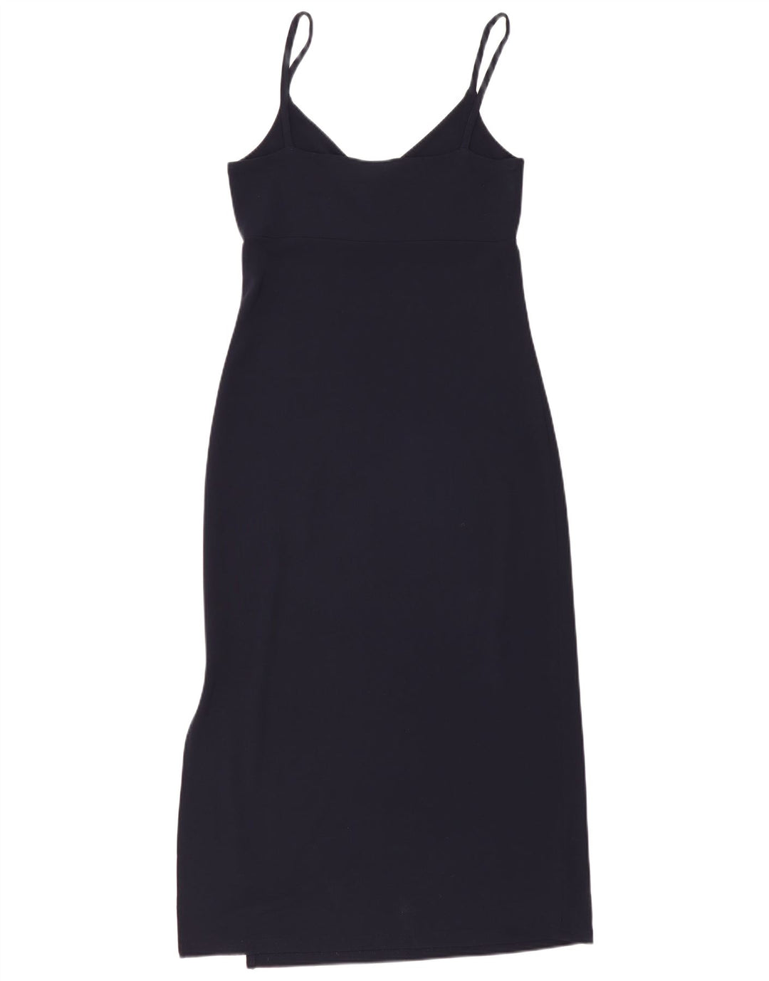 Gap Womens Sleeveless Maxi Dress UK 12 Medium Navy Blue Rayon