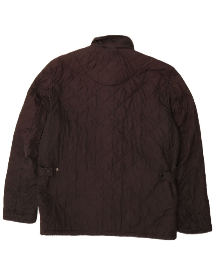 Barbour Mens Quilted Jacket UK 40 Large Black