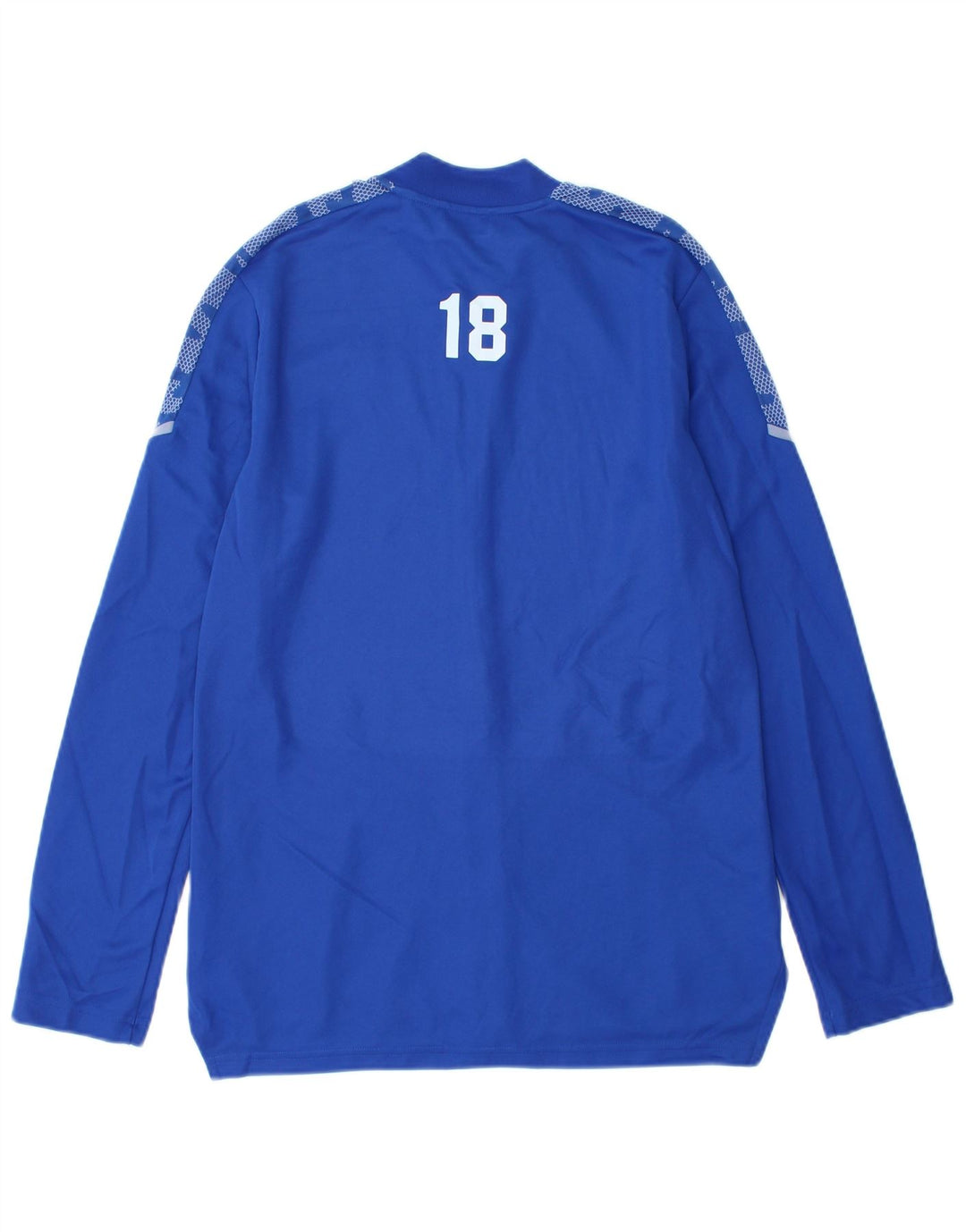 Giacca da tuta da donna Adidas UK 12/14 Poliestere blu medio