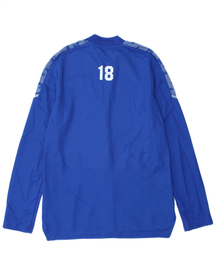 Giacca da tuta da donna Adidas UK 12/14 Poliestere blu medio
