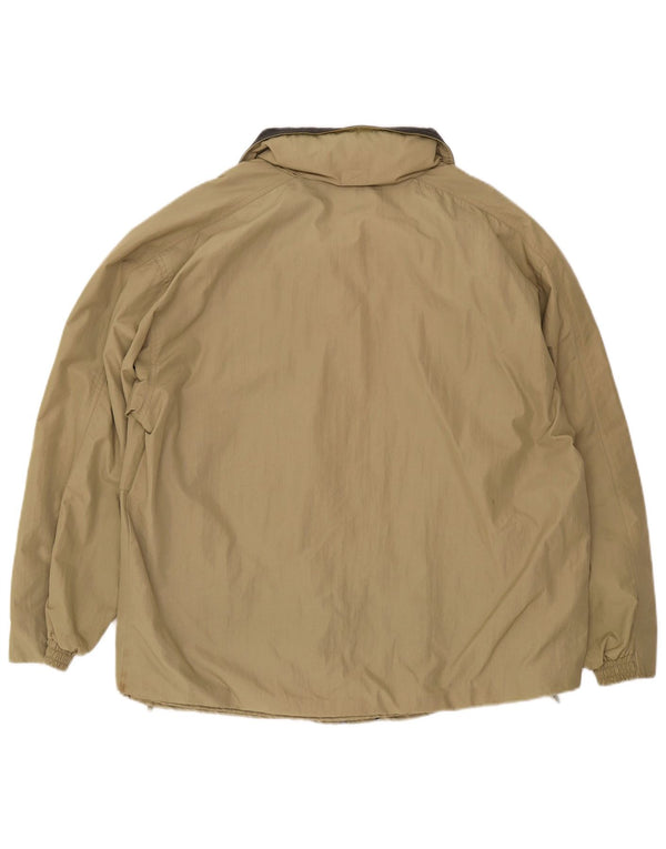 Diadora Mens Rain Jacket UK 42 XL Beige Polyamide