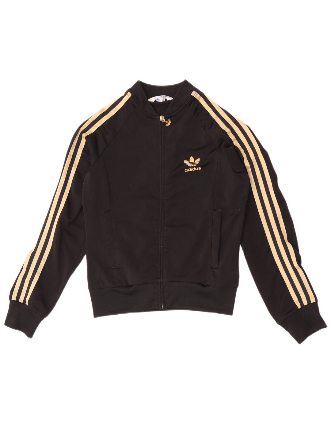Adidas ženska gornja jakna trenirke EU 34 XS crni poliester