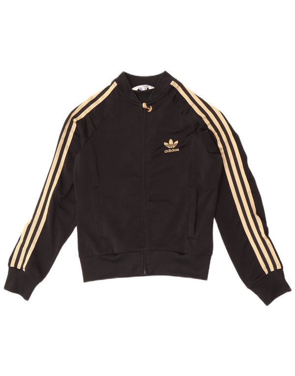 Adidas ženska gornja jakna trenirke EU 34 XS crni poliester