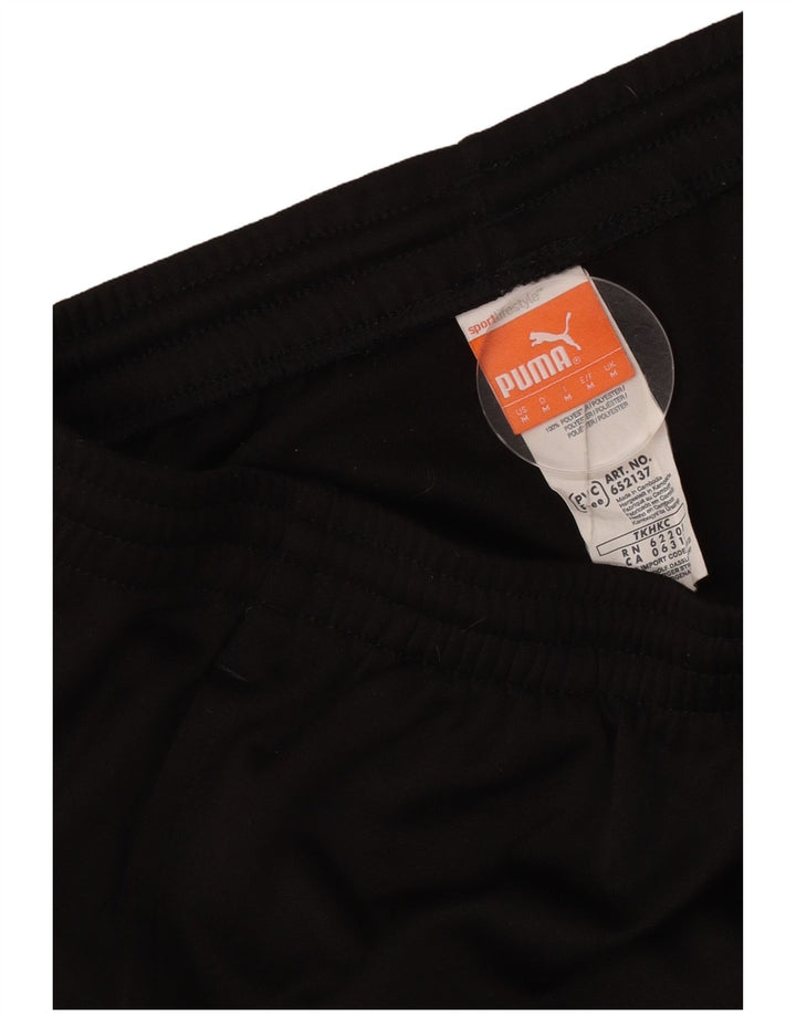 PUMA Mens Tracksuit Trousers Medium  Black Polyester